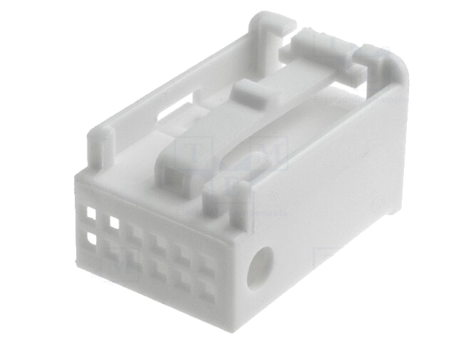 Behuizingsafscherming; stekker; Quadlock 12pin; wit; 770010