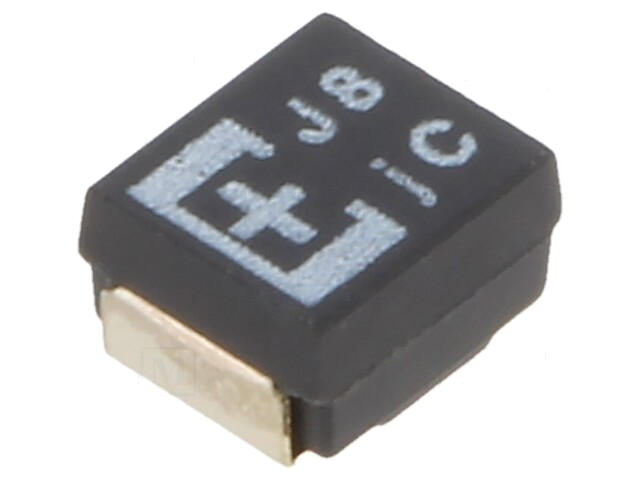 Condensator: tantaal-polymeer; 220uF; 6,3VDC; TPE; SMD; ±20%; 1000h