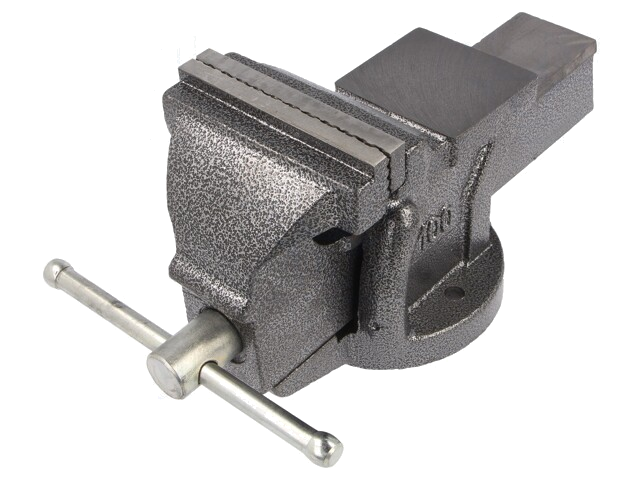 Bankschroef; ijzerverbinding; 100mm; tafelmontage,met aambeeld