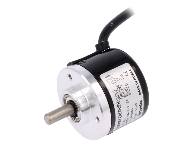 Encoder: incrementeel; Uvoed: 12÷24VDC; 50pulsen/omwenteling