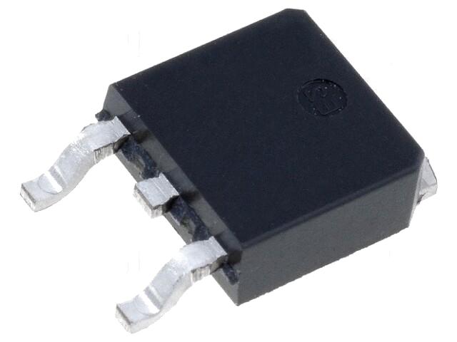 Transistor: N-MOSFET; unipolair; 500V; 0,7A; 2,5W; TO252