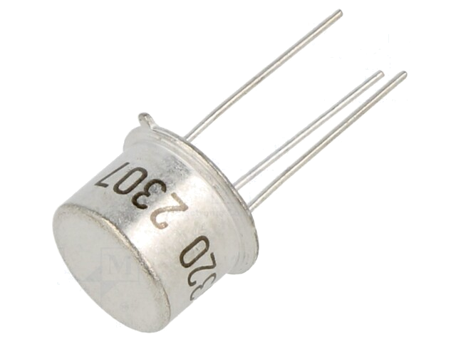 Transistor: NPN; bipolaire; 75V; 2A; 10W; TO39