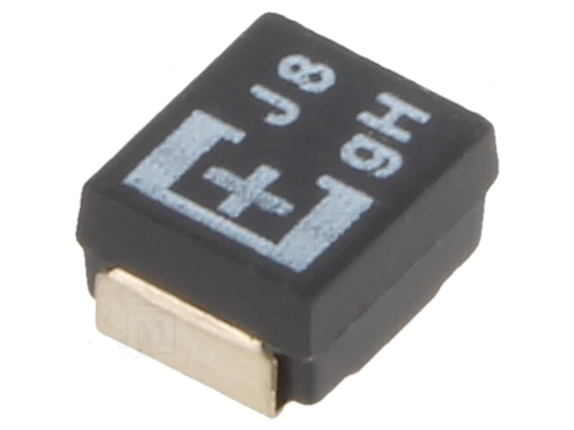 Condensator: tantaal-polymeer; 220uF; 4VDC; TPE; SMD; ±20%; 1000h
