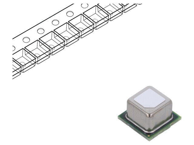 Sensor: gas; CO2; kooldioxide (CO2); Unom: 2,4÷5,5V; -10÷60°C; SCD