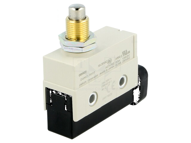 Eindschakelaar; pin; SPDT; 10A; max.250VAC; IP67; Aant.montageop: 2