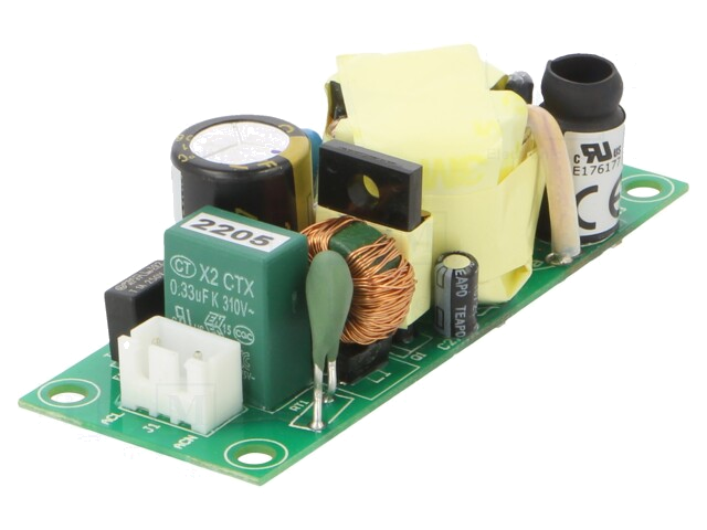 Voedingseenheid: schakelende; open; 25W; 120÷370VDC; 90÷264VAC