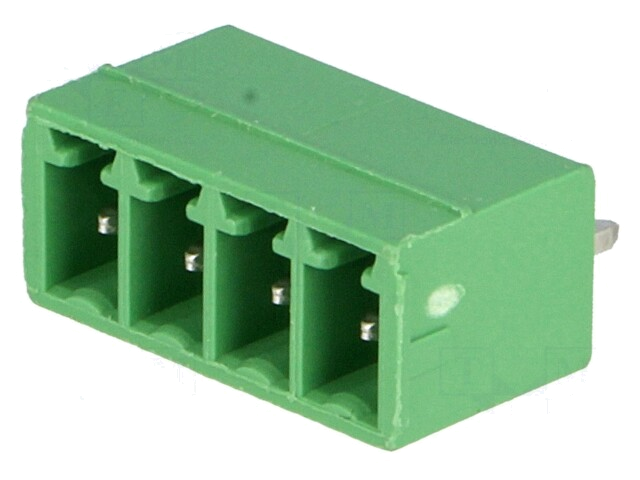 Ontkoppelbare terminal strip; 3,81mm; banen: 4; recht; contact