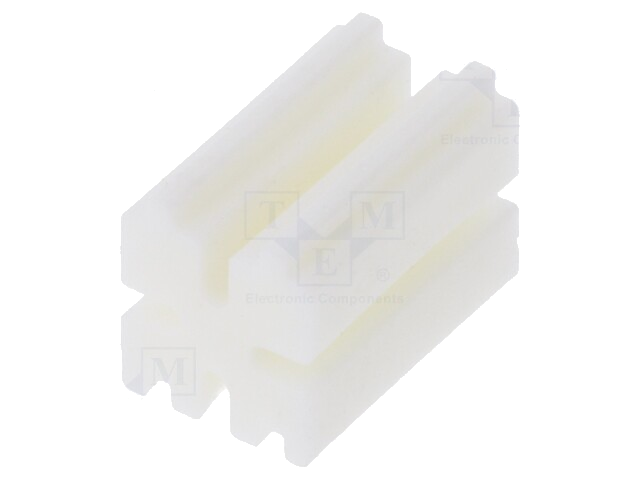 Afstandbus; LED; ØLED: 3mm; L: 8mm; natuurlijk; UL94V-2; W: 5mm