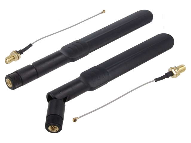 Antenne; zwart; SMA; 50W; 600÷2700MHz; 50Ω; 5dBi; -40÷60°C