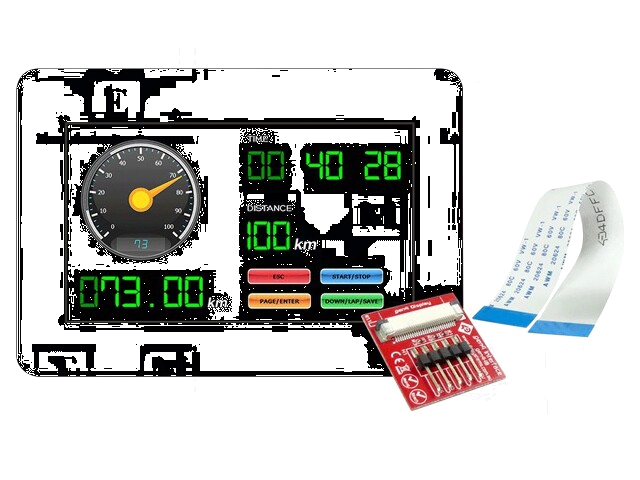 Display: TFT; 4,3