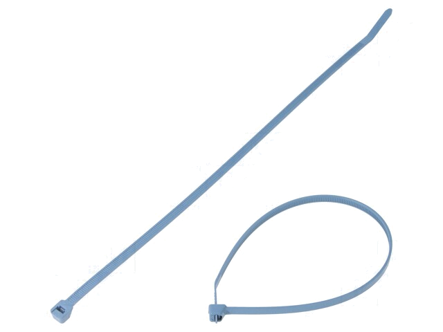 Kabelbinder; met metaal; L: 291mm; W: 4,8mm; polyamide; 222N
