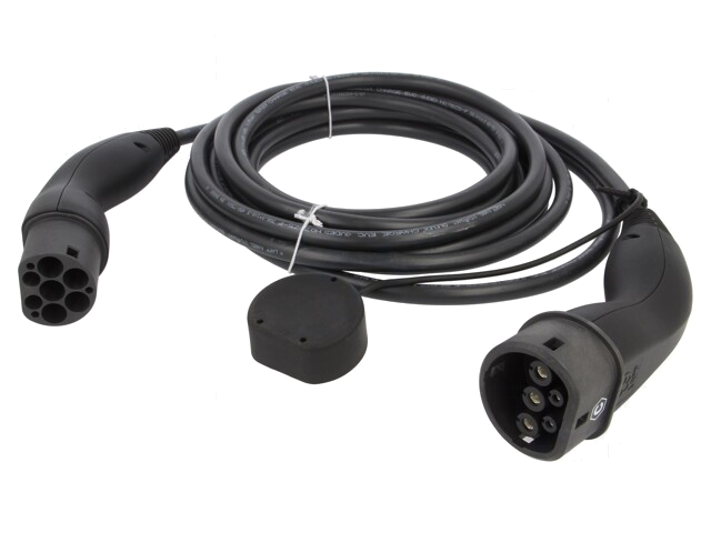 Kabel: eMobility; 1x0,5mm2,3x6mm2; 250V; 7,4kW; IP55; 7m; 32A