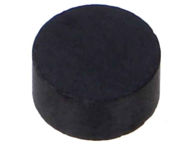 Magneet: vast; hard ferriet; 1,7N; Ø: 8mm; H: 4mm