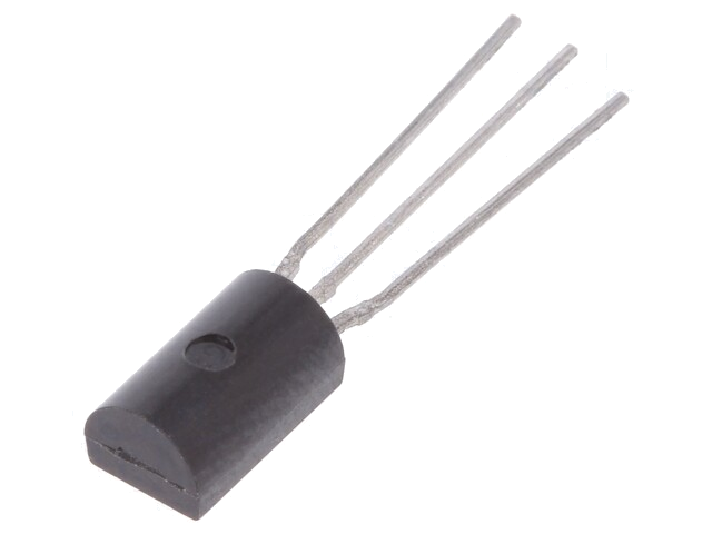 Transistor: NPN; bipolaire; Darlington; 50V; 1A; 1W; TO92L