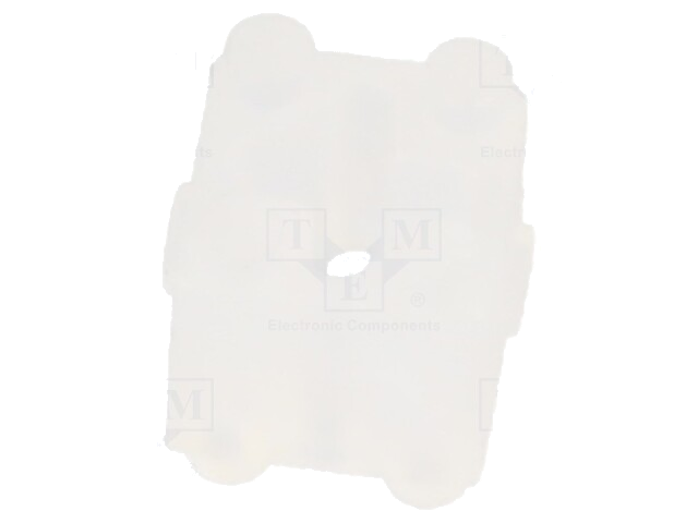 Afstandbus; LED; ØLED: 3mm,5mm; L: 5,1mm; natuurlijk; UL94V-2