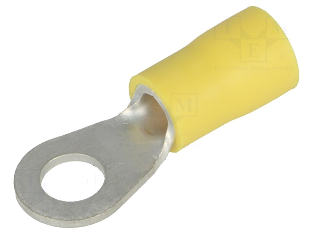 Uiteinde: oog; M5; Ø: 5,3mm; 2,5÷6mm2; klemmen; voor draad; vertind