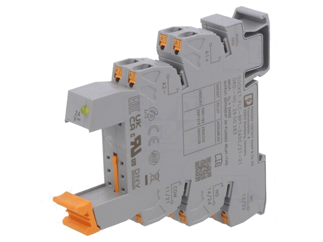 Socket; op DIN-rail