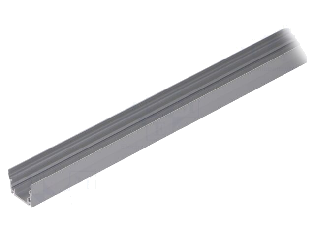 Profiel; aluminium; 1620mm; ELEROLL; Eigenschappen: geanodiseerd
