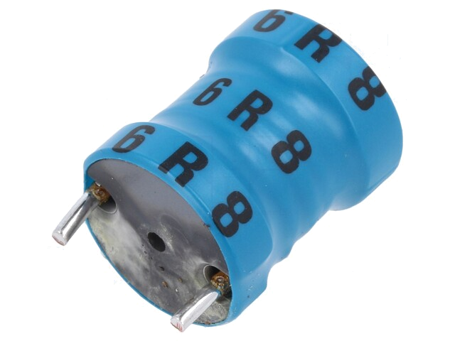 Smoorspoel: ferriet; 6,8uH; 12A; 20mΩ; ±20%; 10kHz