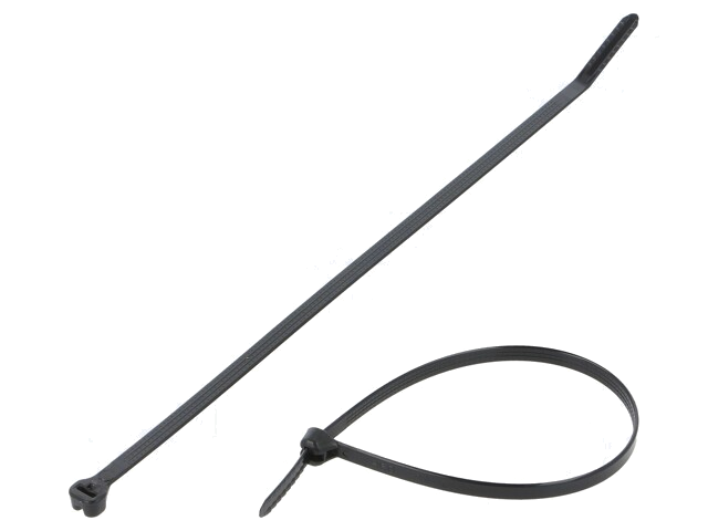 Kabelbinder; met metalen sluiting; L: 203mm; W: 4,7mm; polyamide