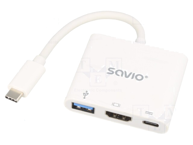 Adapter; Power Delivery (PD),USB 3.0; 5Gbps; wit