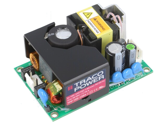 Voedingseenheid: schakelende; open; 100W; 120÷370VDC; 85÷264VAC