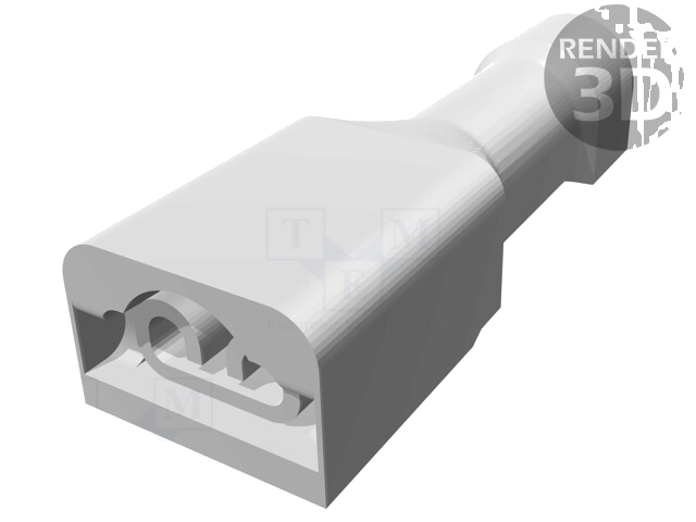 Connector: vlak; 2,8mm; 0,5mm; vrouwelijk; 0,32÷0,82mm2; klemmen
