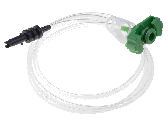 Adapter voor spuit; 5ml; groen; siliconenvrij; QuantX