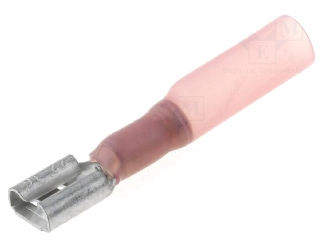 Connector: vlak; 6,3mm; 0,8mm; vrouwelijk; 0,5÷1,5mm2; klemmen
