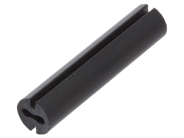 Afstandbus; LED; Øext: 4,8mm; ØLED: 3mm; L: 22mm; zwart; UL94V-0