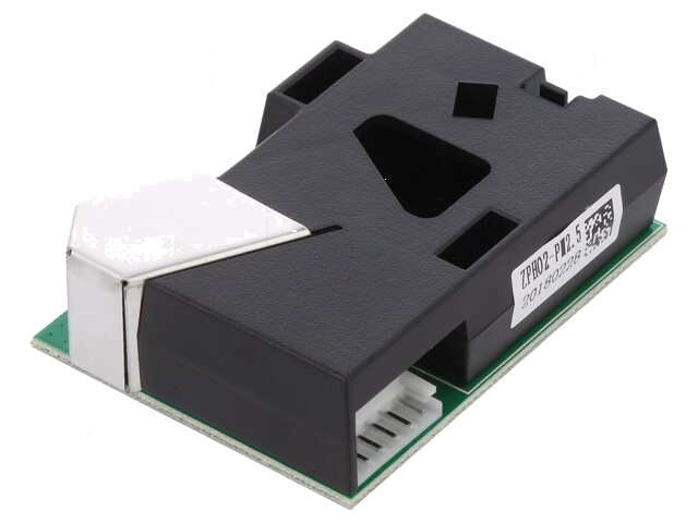 Sensor: deeltjes; Bereik gecont.waarde: PM2,5