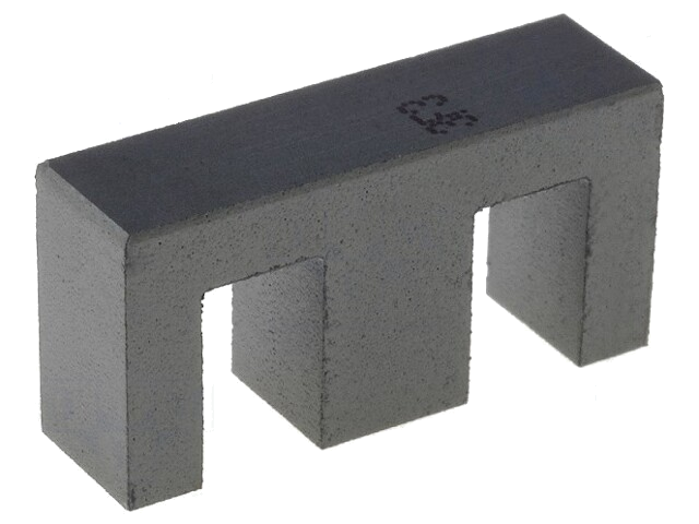 Hoofd: ferriets-; E; 3F3; 1350nH; 1490mm3; 32mm2; A: 20mm; B: 14,1mm