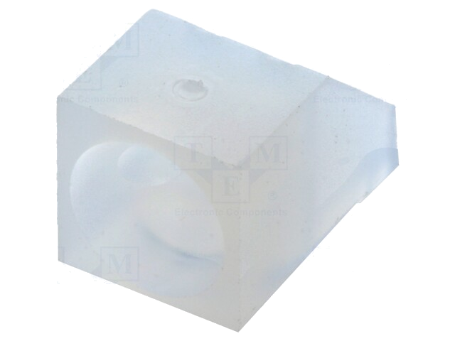 LED behuizing; 5mm; natuurlijk; UL94V-2; polyamide; Aant.diod: 1