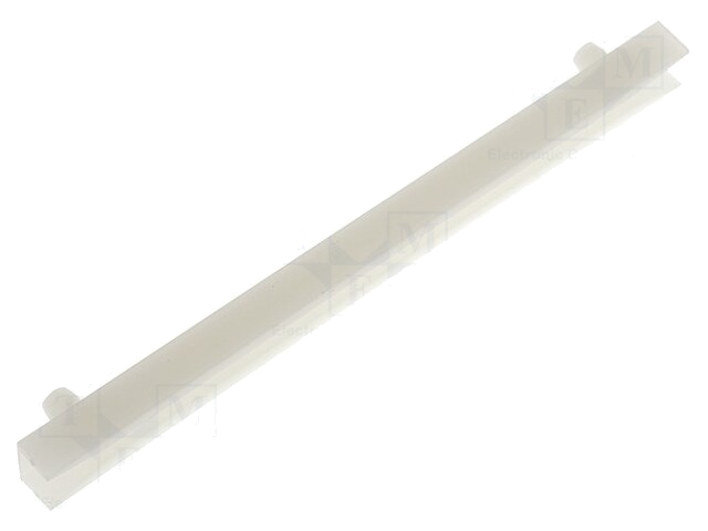 Printplaatgeleider; polyamide; natuurlijk; A: 63,5mm; L: 76,2mm