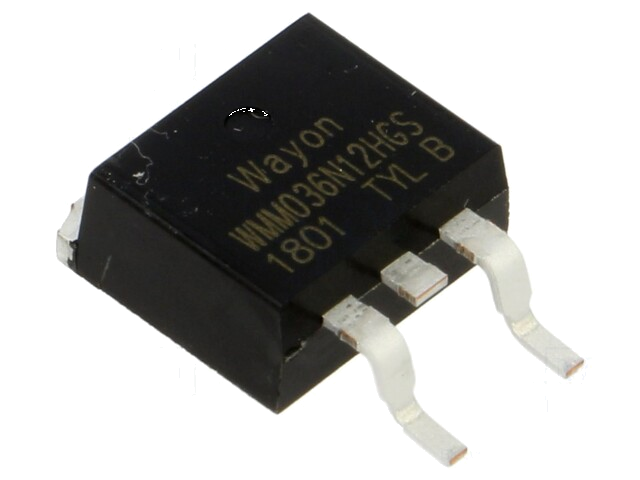 Transistor: N-MOSFET; unipolair; TO263