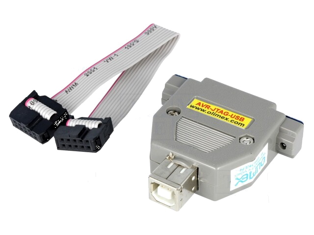 Programmer: microcontrollers; AVR; USB; JTAG,USB B; 50x40mm