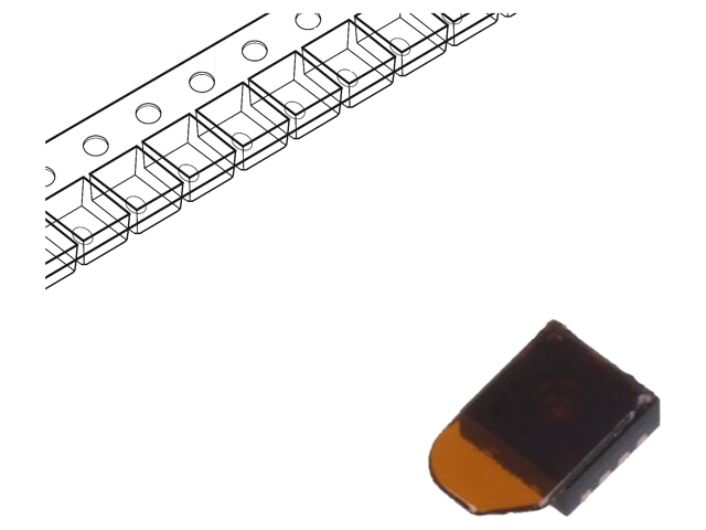 Sensor: temperatuur en vochtigheid; 0÷100%RH; -40÷125°C; DFN8
