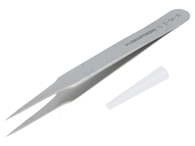 Pincet; 120mm; Bladen: smal; De vorm van de punt: scherp