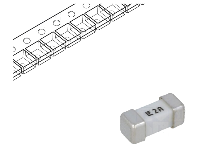 Zekering: smeltveiligheid; super snel; 2A; 125VAC; 125V; 125VDC