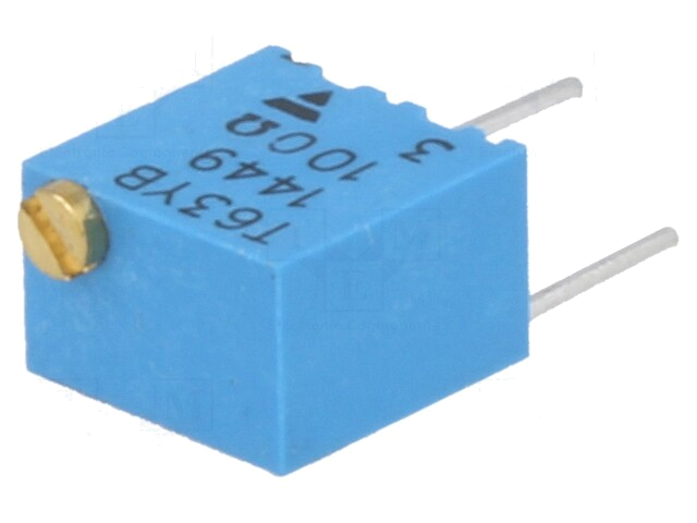 Potentiometer: montage-; meerslagen; 100Ω; 250mW; ±10%; lineair