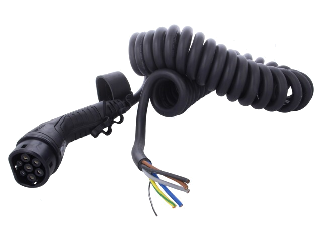 Kabel: eMobility; 1x0,5mm2,5x6mm2; 480V; 26,6kW; IP44; 4m; 32A