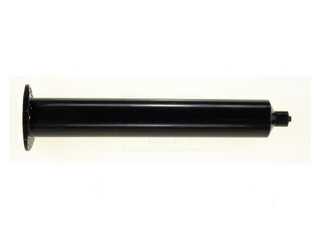 Spuitlichaam; 50ml; zwart; Luer Lock; voor dispensers
