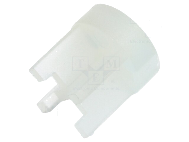 Afstandbus; LED; Øext: 6mm; ØLED: 5mm; L: 6,5mm; natuurlijk; UL94V-2