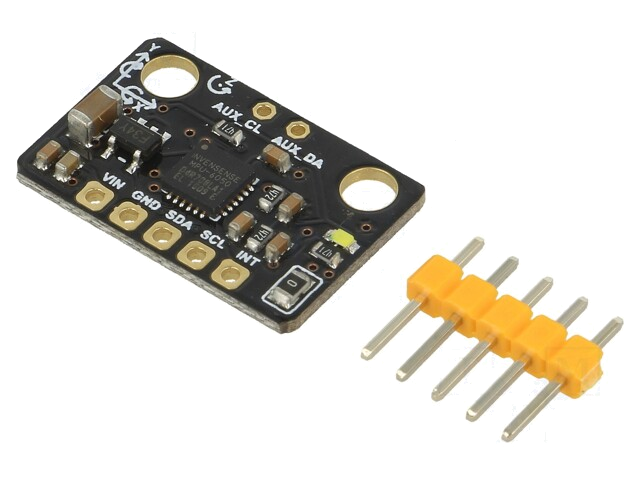 Sensor: positie; accelerometer,giroscoop; 3÷5VDC; I2C; MPU-6050