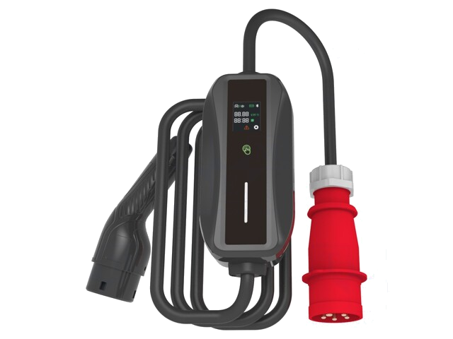 Lader: eMobility; 400V; 11kW; IP66; 5m; 32A; driefasen; -30÷55°C