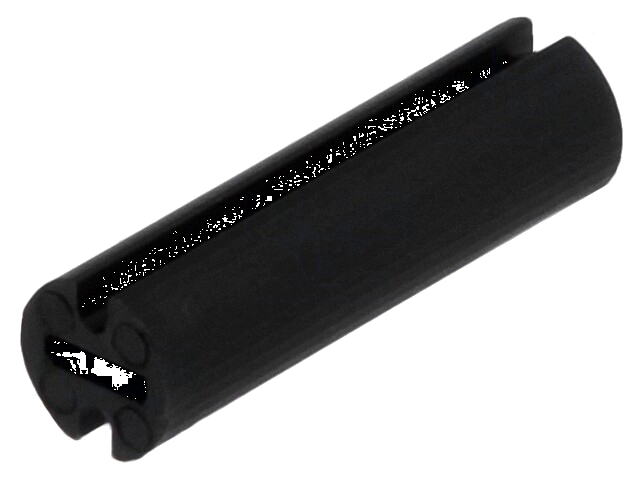 Afstandbus; LED; Øext: 4,5mm; ØLED: 3mm; L: 15,5mm; zwart; UL94V-2