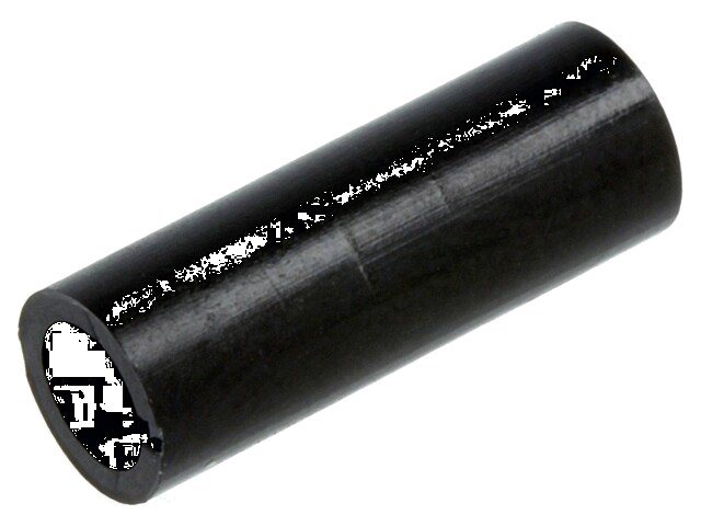Afstandbus; LED; Øext: 5mm; ØLED: 3mm; L: 13mm; zwart