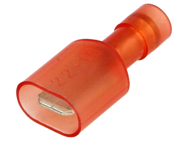 Connector: vlak; 6,3mm; 0,8mm; mannelijk; 0,25÷1,5mm2; klemmen
