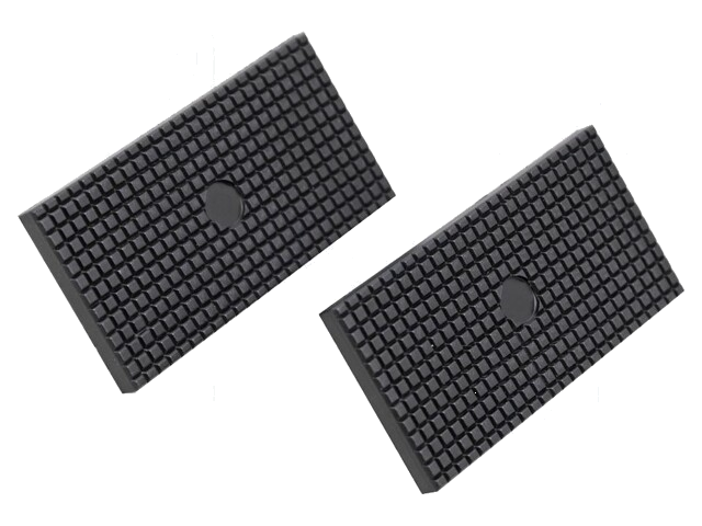 Set of protective jaws; vice