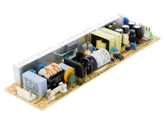 Voedingseenheid: schakelende; open; 51W; 127÷370VDC; 90÷264VAC